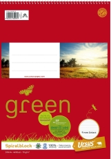 Spiralblock - A4, 48 Blatt, 70 g/qm, liniert